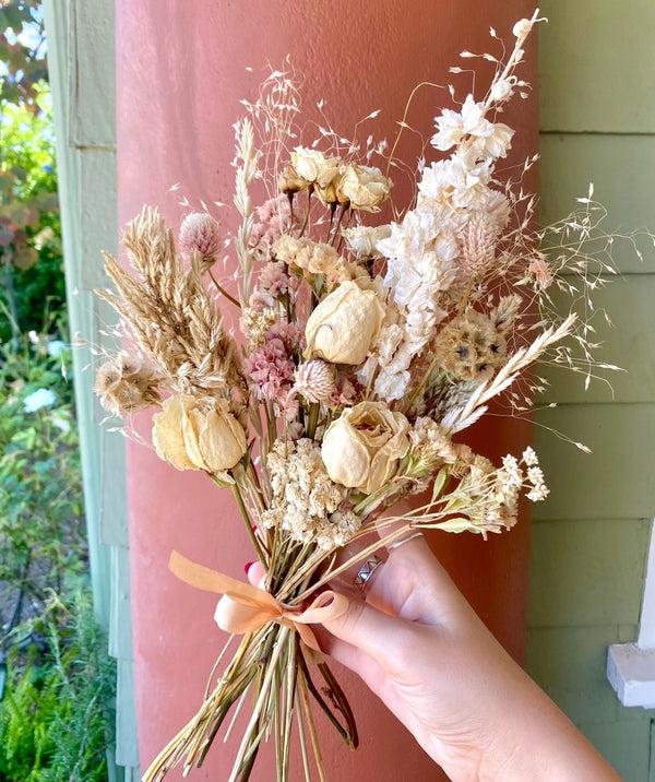 White and Cream Dried Florals