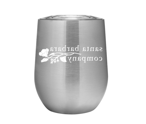 Santa Barbara Company Steel Branded Logo Wine Tumbler